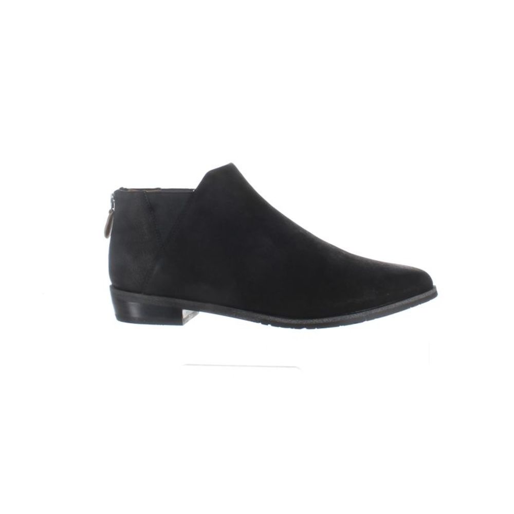 Gentle Souls Black Ankle Booties
